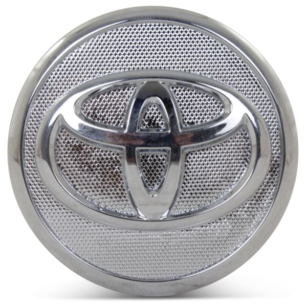 OE Genuine Toyota Pruis Silver/Chrome Center Cap with Chrome Logo wheel CAP8544