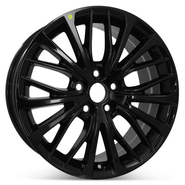 New 18" x 8" Replacement Wheel for Toyota Camry 2018 2019 2020 2021 Rim 75221 Black