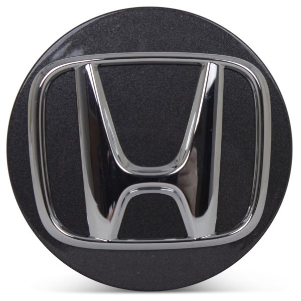 OE Genuine Honda Accord 2018 2019 2020 2021 2022 Dark Charcoal Center Cap w/ Chrome Logo CAP9117