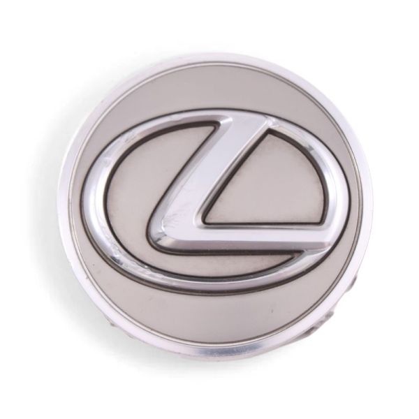 Used OE Genuine Lexus Gray w/ Chrome Logo Center Cap 42603-30550 for ES