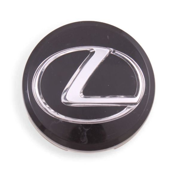 Used OE Genuine Lexus Black w/ Chrome Logo Center Cap 42603-53110 for ES
