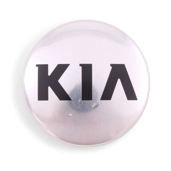 Used OE Genuine Kia Silver w/ Black Logo Center Cap 52960-C6000 for Forte