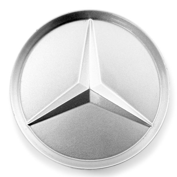 OE Genuine Mercedes-Benz Silver Center Cap A 201-401-0225 for S-Class CAP6194
