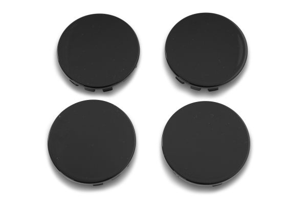 Set of 4 New Replacement Nissan Black Center Cap 40342-4AF2A for Multiple Models CAP7448