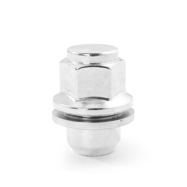 Nissan Infiniti Lug Nut 12x1.25 Thread - Chrome Steel Conical Seat 60Â°