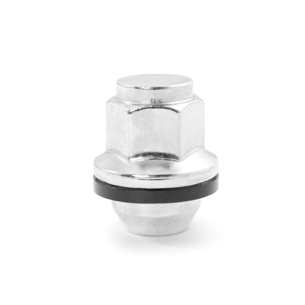 Nissan Lug Nuts 12x1.25 Thread - 20pc Chrome Steel Conical Seat Set