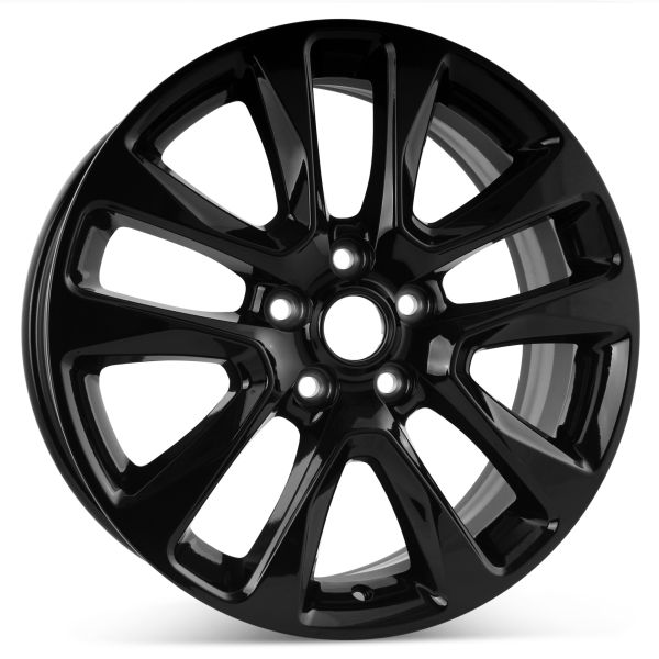 New 20" x 8" Replacement Wheel for Jeep Grand Cherokee 2017-2022 Gloss Black Rim 9168