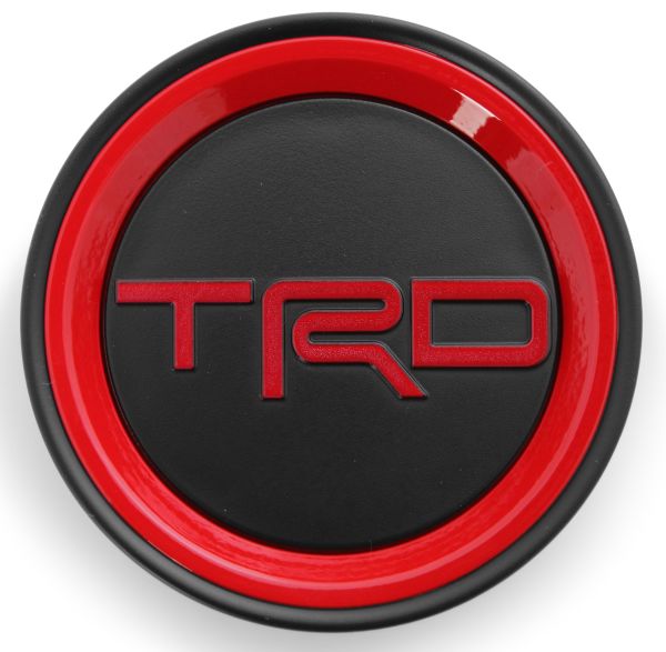 OE Genuine Toyota Black and Red Center Cap PT280-89210-F2 for 4Runner TRD CAP5689