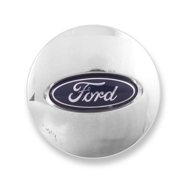 Used OE Genuine Ford Chrome w/ Oval Blue Logo Center Cap BB5Z-1130-B for Edge