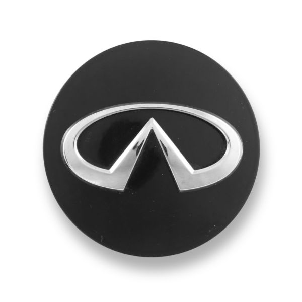 Used OE Genuine Infiniti Black w/ Chrome Logo Center Cap 403425VS1A for Q50