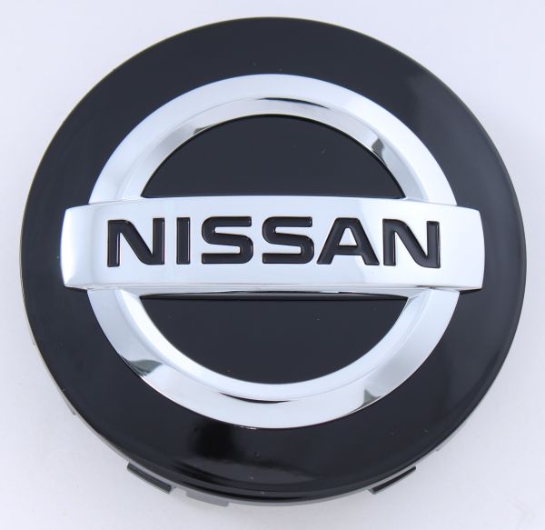 OE Genuine Nissan Black w/ Chrome Logo Center Cap 40342-6HL6A for Kick Rogue CAP9698