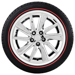 Vogue Custom Built Radial VIII White/Red 245/40R20