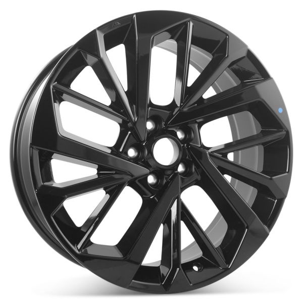 New 20" x 8" Replacement Wheel for Mitsubishi Outlander 2022 2023 2024 2025 Black Rim 65866