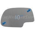 New Mirror Glass for Chevy Silverado GMC Sierra Truck Power Driver Left Side 2734