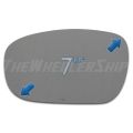 New Mirror Glass Replacement For Chrysler Dodge 300 Charger Magnum Left Side