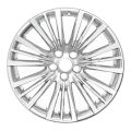 20" x 8.5" Cadillac Xt4 2024 2025 Factory OEM Wheel Rim 86