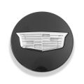 Used OE Genuine Cadillac Black w/ Chrome Logo Center Cap 23491827 for Escalade ESV