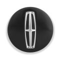 Used OE Genuine Lincoln Black w/ Chrome Logo Center Cap JL74-1A096-AA for Navigator