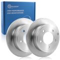 New Rear Disc Rotors For Chrysler 200 Cirrus Sebring Dodge Avenger Caliber Jeep Compass Patriot Mitsubishi Lancer 53036