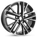 New 18" x 8" Replacement Wheel for Toyota Camry 2025 Machined w/ Black Rim 95968