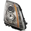 Headlight Halogen CAPA Certified Right Hand Passenger Side Fits 2008-2013 Cadillac CTS 11-14 CTS Coupe and Wagon