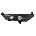 Fog Light LED Black Housing Right Passenger Fits 2015-2016 Chrysler 200