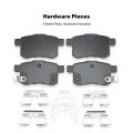New Rear Ceramic Brake Pads for Acura TSX Honda Accord Hybrid D1451