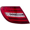 Tail Light Left Driver Fits 2012-2015 Mercedes-Benz C-Class Sedan/Coupe C250/C350/C63 AMG