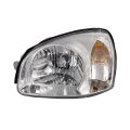 New Replacement Headlight for Hyundai Santa Fe Driver Side 2001-2003 Halogen HY2502121