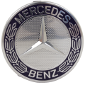 OE Genuine Mercedes-Benz Take Off Blue Wreath Silver Center Cap A 171-400-0125 for GLC CAP9440