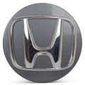 OE Genuine Honda Accord 2018 2019 2020 Light Charcoal Center Cap w/ Chrome Logo CAP5143