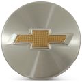 OE Genuine Chevrolet Cruze Sonic Volt 2012-2019 Center Cap Brushed W/ Gold Logo CAP0012