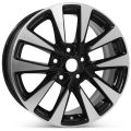 New 17” x 7.5” Replacement Wheel for Nissan Altima 2016 2017 2018 Machined w/ Black Rim 62719