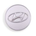 Used OE Genuine Hyundai Silver w/ Chrome Logo Center Cap 52960-2S250 for Elantra & Tucson