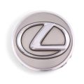 Used OE Genuine Lexus Gray w/ Chrome Logo Center Cap 42603-30550 for ES, IS & RX
