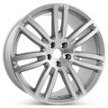 20” x 10.5” Maserati Ghibli 2013-2024 Factory OEM Rear Wheel Machined w/ Silver Rim 97410