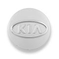Used OE Genuine Kia Silver w/ Raised Emblem Center Cap 52960-1F250 for Forte