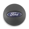 Used OE Genuine Ford Gray w/ Blue and Chrome Logo Center Cap CL3Z-1130-B for F-150