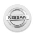 Used OE Genuine Nissan Dark Charcoal w/ Chrome Logo Center Cap 40342-4RA4A for Leaf