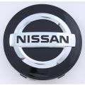 OE Genuine Nissan Black w/ Chrome Logo Center Cap 40342-6HL6A for Kick Rogue CAP9698