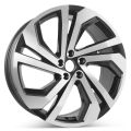 20" x 8" Volkswagen Atlas Cross Sport 2020 2021 2022 2023 Factory OEM Wheel Black Rim 70075