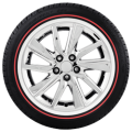 Vogue Custom Built Radial VIII White/Red 245/45R19